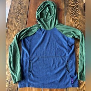 Melanzana Men’s Microgrid Hooded Fleece Size Medium